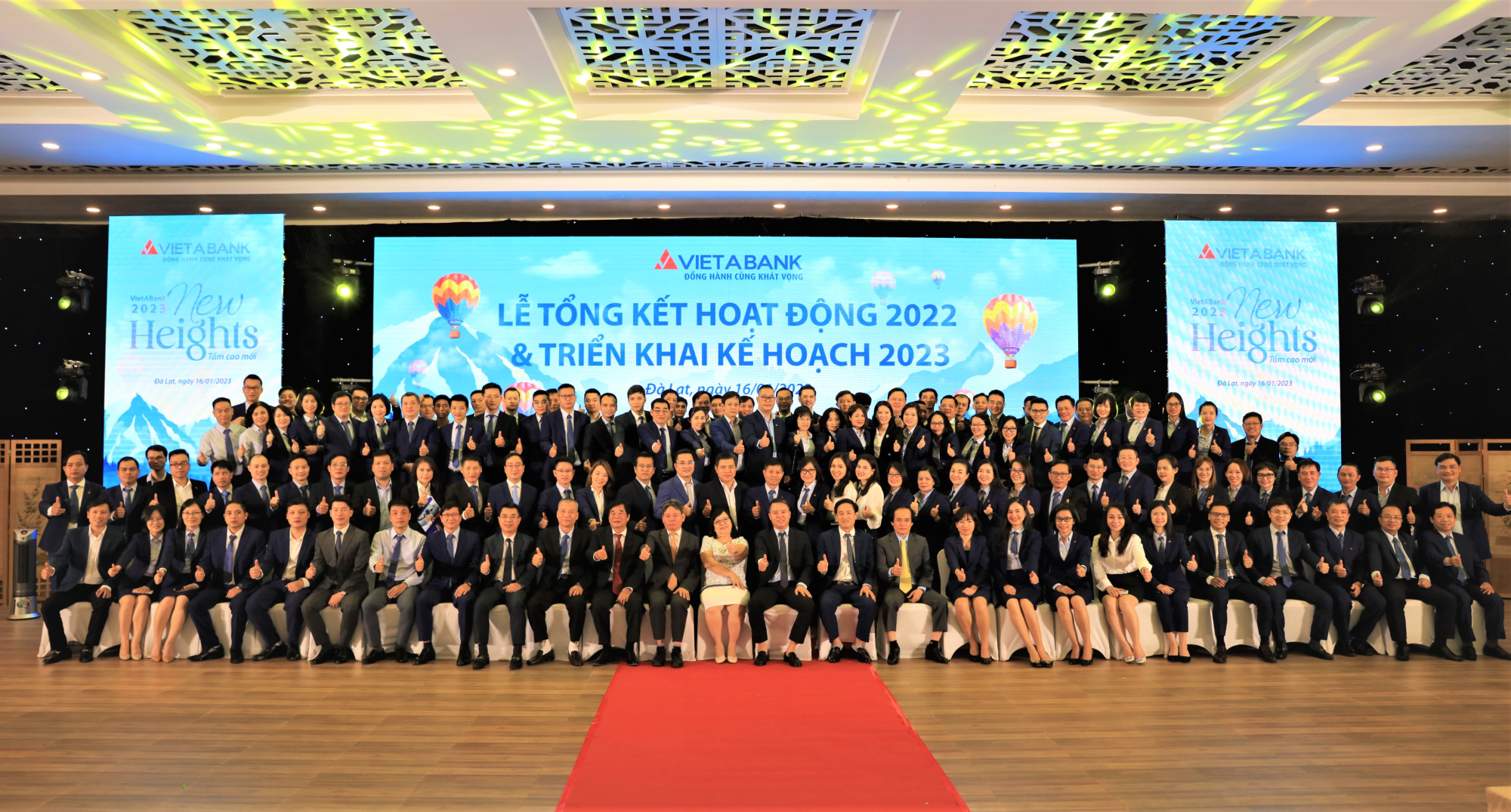 VIETABANK TỔ CHỨC THÀNH CÔNG LỄ TỔNG KẾT HOẠT ĐỘNG 2022 & TRIỂN KHAI KẾ HOẠCH 2023