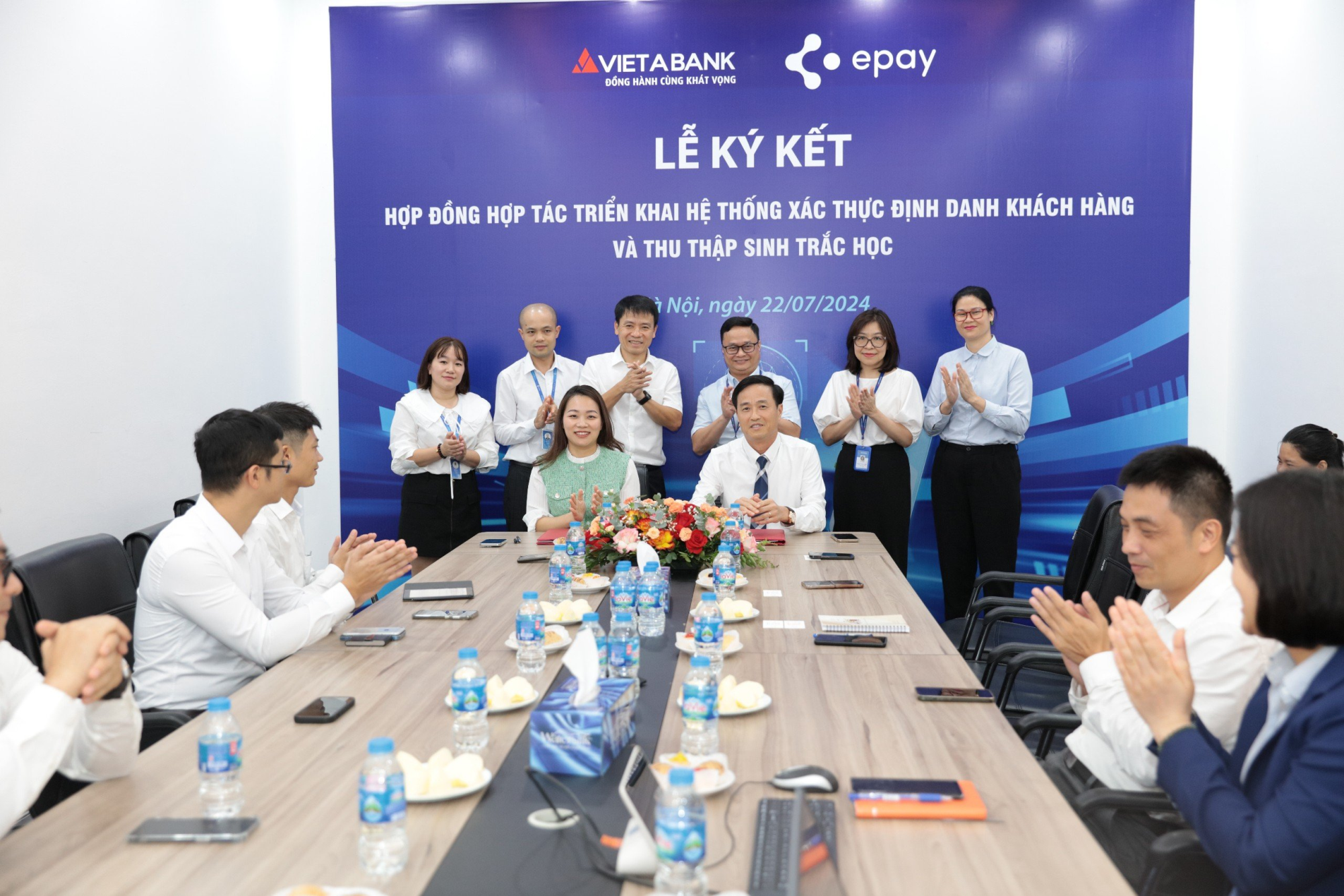 VIETABANK HỢP TÁC CÙNG EPAY TRIỂN KHAI HỆ THỐNG XÁC THỰC  ĐỊNH DANH KHÁCH HÀNG VÀ THU THẬP SINH TRẮC HỌC