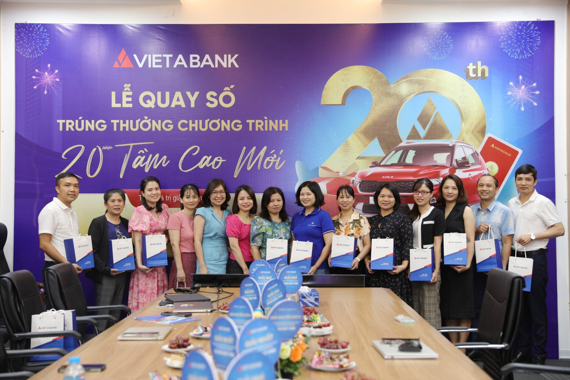 Kết quả Lễ quay số đợt 3 và cuối chương trình 20 năm - Tầm cao mới