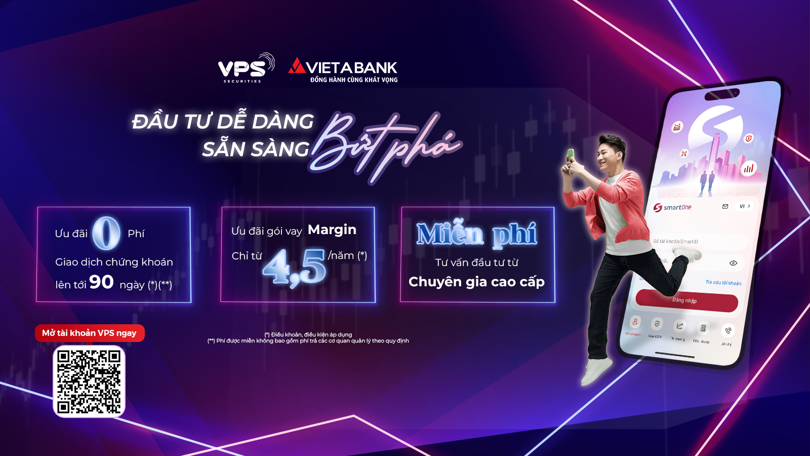 MỞ TÀI KHOẢN CHỨNG KHOÁN VPS CÙNG VIETABANK - CHINH PHỤC TÀI CHÍNH THỊNH VƯỢNG